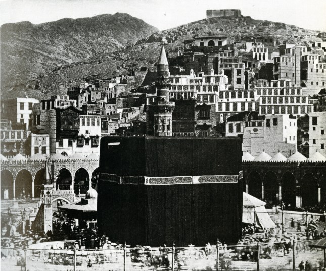 صورة الكعبة قديما